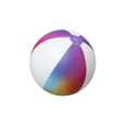 thumbnail image 1 of Bluescape Rainbow Inflatable Small Beach Ball 13.5", 1 of 9