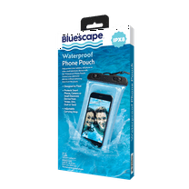 Bluescape Universal Waterproof Phone Pouch; Black & Clear