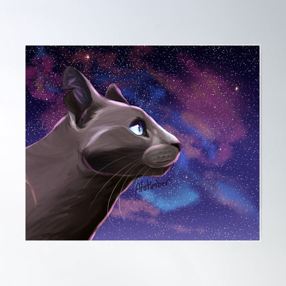 Bluestar Poster Wall Art, Modern Wall Decor For Living Room Bedroom, 12x18 UNFRAMED