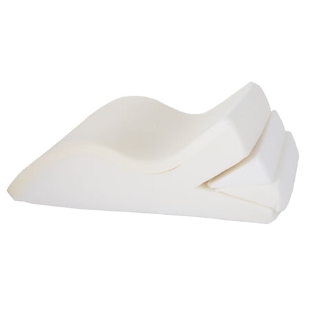 Bluestone 80-5138 Adjustable Leg Wedge Support Cushion with White Cover
