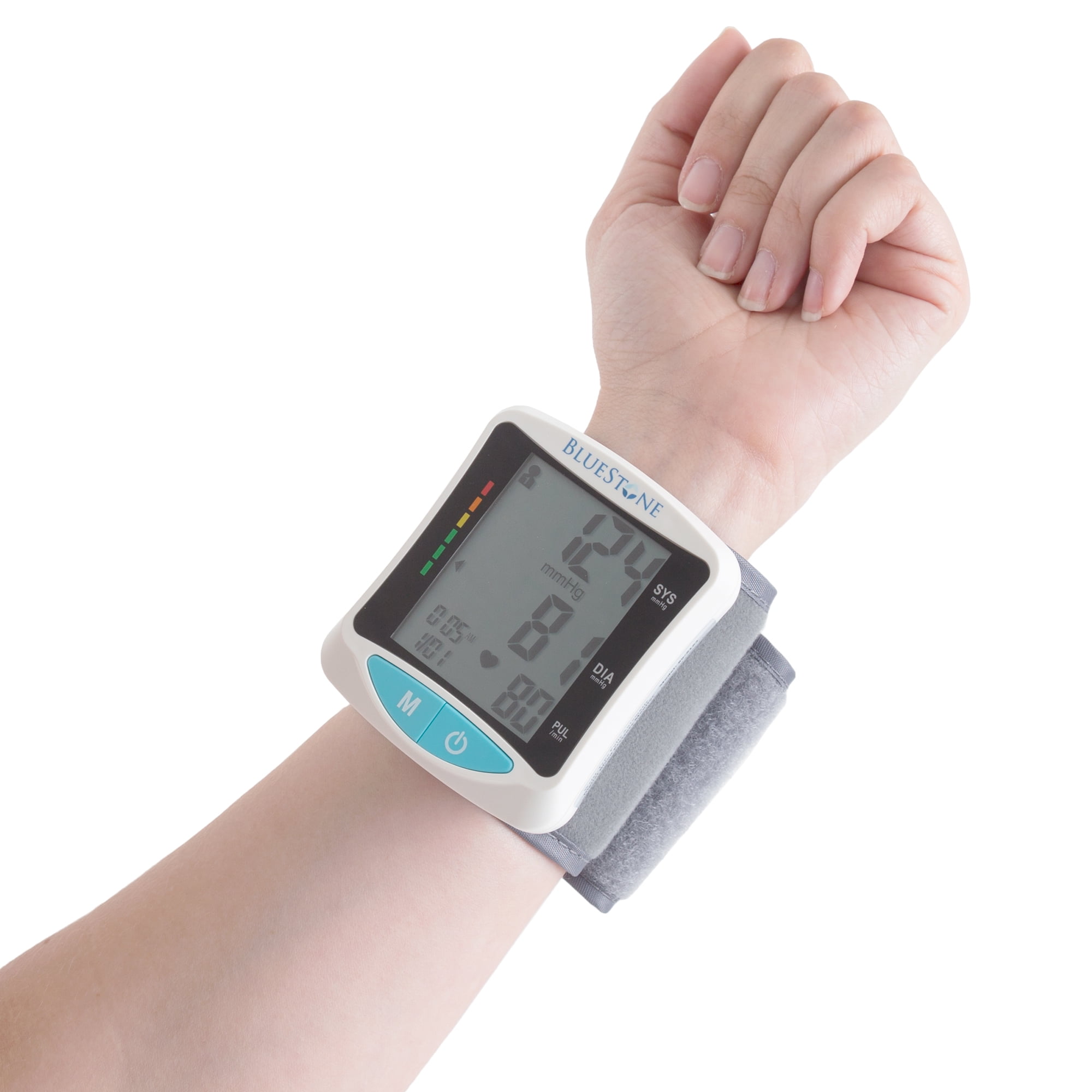  HoMedics Upper Arm Blood Pressure Monitor, Automatic BP Monitor  with Easy One-Touch Operation, Stores up to 180 Readings (90 Per User),  Includes One Blood Pressure Cuff and 4 AAA 1.5v Batteries 