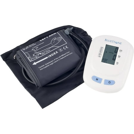 Bluestone Automatic Upper Arm Blood Pressure Monitor, 120-Reading Memory