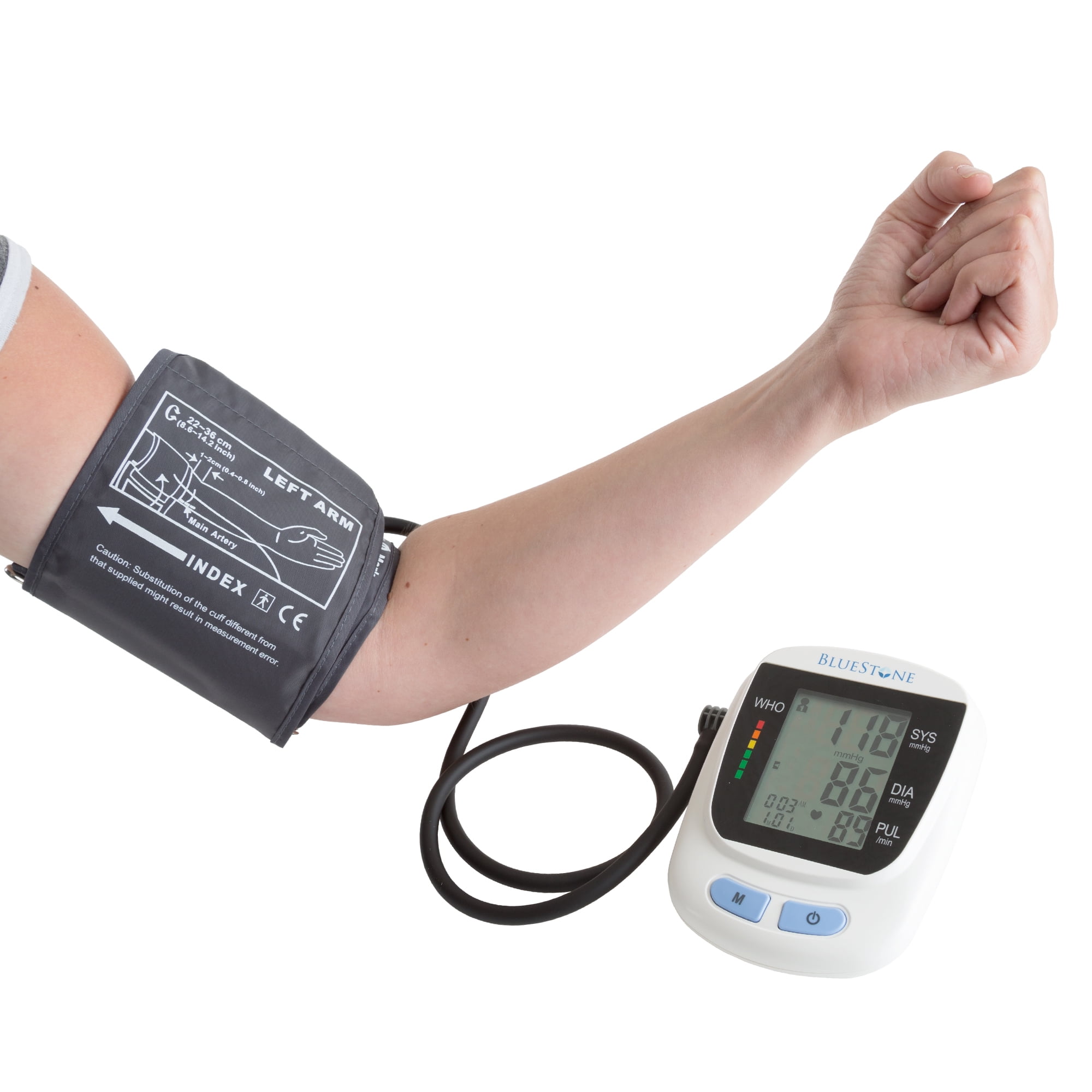 https://i5.walmartimages.com/seo/Bluestone-Automatic-Upper-Arm-Blood-Pressure-Monitor-with-Cuff-and-LCD-Display-Screen-Fast-BP-and-Pulse-Readings-Who-Indicator-with-Carrying-Bag_da374a3d-8a1e-4c94-8520-53f214a6aade_1.808255ac2a08ef7cc9d97fd109a898ae.jpeg