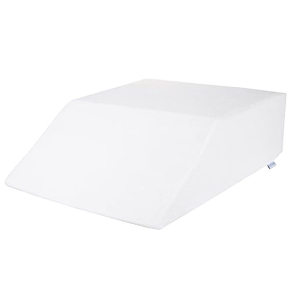 Bluestone Polyester Wedge Pillow, Elevated Lightweight Removable Washable