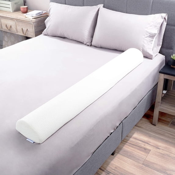 Bluestone Toddler Bumper - Kids Safety Sleep Guard Foam Mattress Barrier Cushion for Twin, F/Q and King Beds - Waterproof Washable Cover