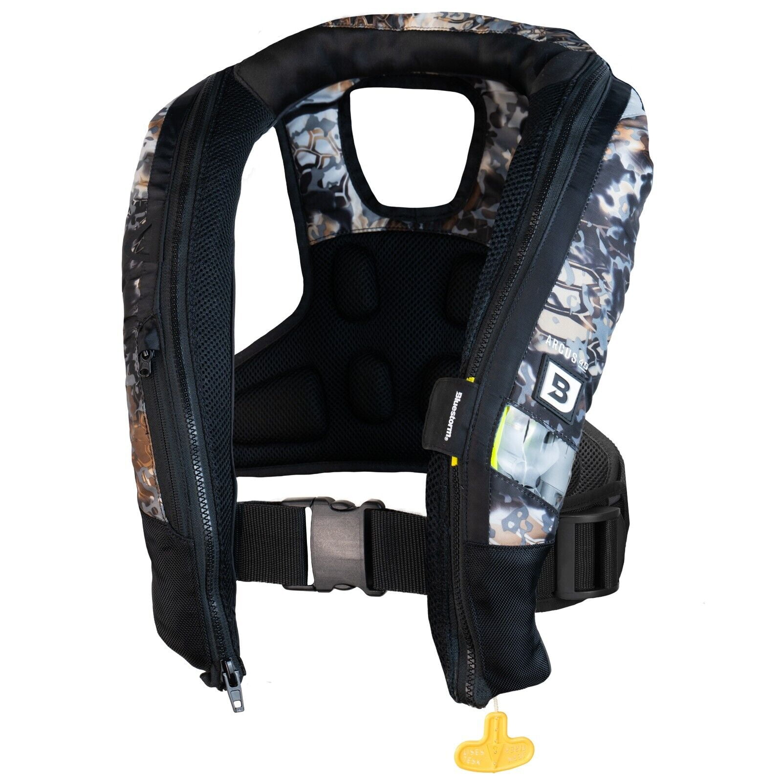 Bluestorm Arcus 40 Inflatable AUTO Life Jacket USCG Type 2 PFD, Kryptek SKYFALL