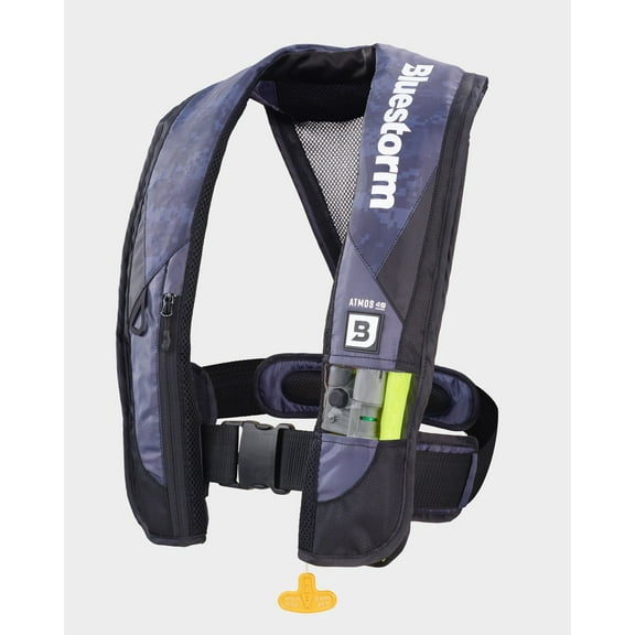 Bluestorm Atmos 40 Auto Type II Inflatable PFD - Apex Black [D1H-19-BLK]