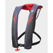 Bluestorm Gear Cirrus26 Inflatable PFD Life Jackets (Red) for Adults | US Coast Guard Approved Automatic Life Vest w/Manual Override Convertibility