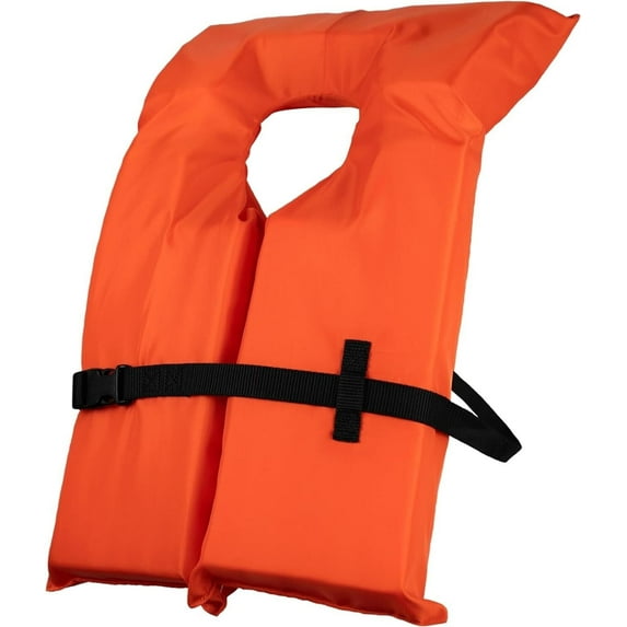 Bluestorm Type II Adult Universal Foam Life Jacket - Orange [BS-T2-24-ORG-U]