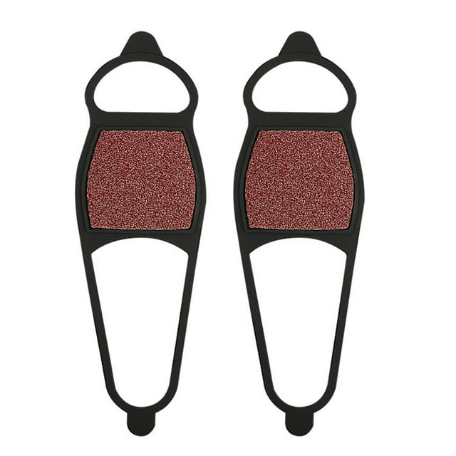 Bluethy 1 Pair Universal Non Slip Shoes Gripper Wearresistant Coarse