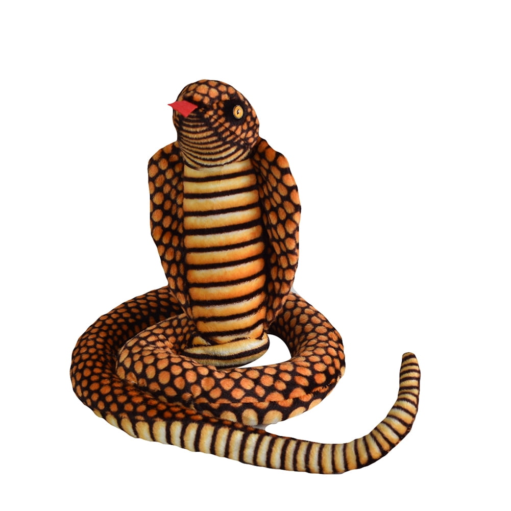 Bluethy 1Pc Simulation Python Plush Spoof Toy Kids Snake Doll Gift Home ...