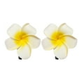 Bluethy 2Pcs Women Hair Pins Flower Decor Antislip Design Hair Clip
