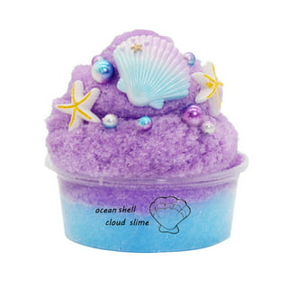 Decor Store 60ml Litchi Grape Fruit Fluffy Stress Relief Slime Clay  Plasticine Mud Kids Toy