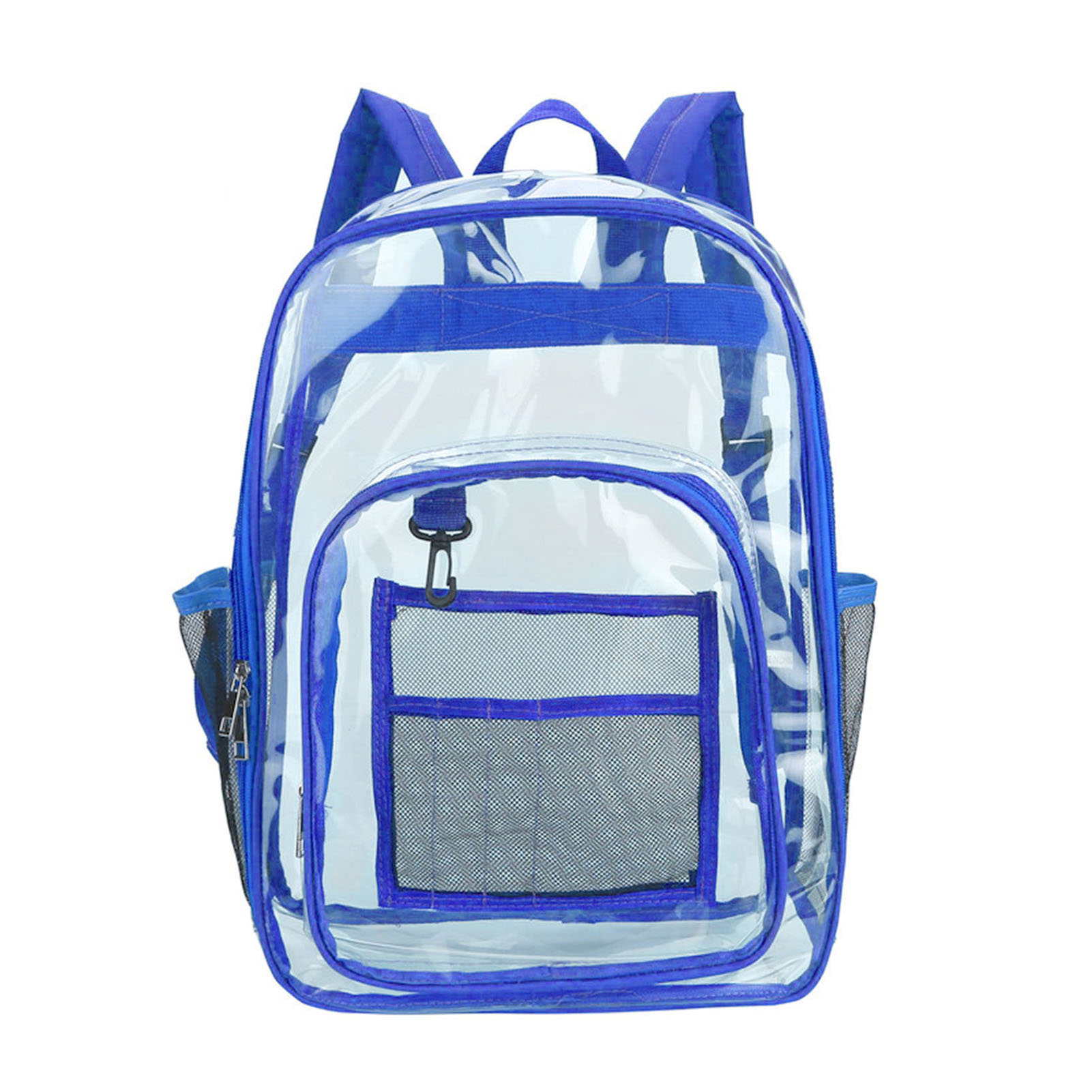 Backpack Visible Bluethy Backpack Transparent Schoolbag Large Capacity Zipper Closure ...
