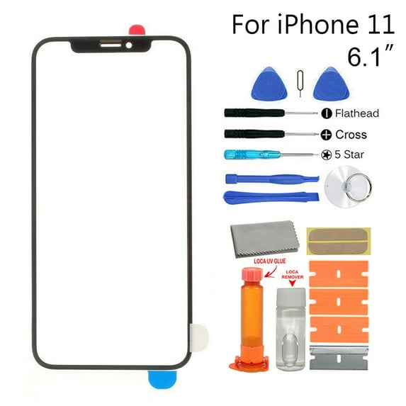Bluethy Front Glass Touch Screen Replacement Kit for iPhone X/XR/XS/XS MAX/11/11 PRO