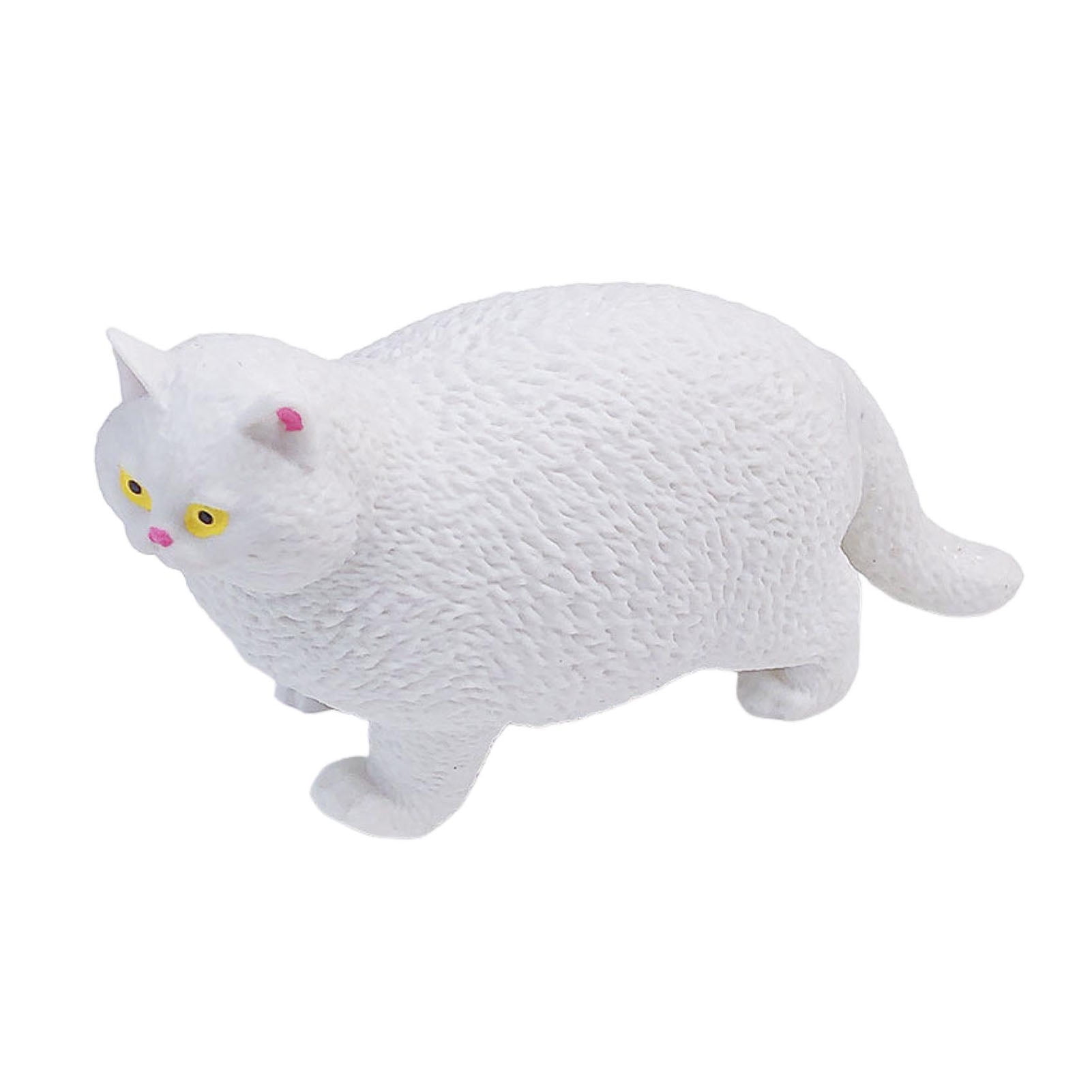 Bluethy Funny Fat Cat Squeeze Toy Soft TPR Cartoon Kitten Squishes Toy ...