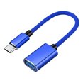 thumbnail image 1 of Bluethy OTG Data Cable Plug And Play Portable High Toughness Universal Type-C Male to USB 2.0 Female OTG Adapter Cable for Home, 1 of 8