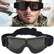 Bluethy Outdoor Airsoft Paintball Windproof Protection Goggles Anti-UV Glasses Eyewear
