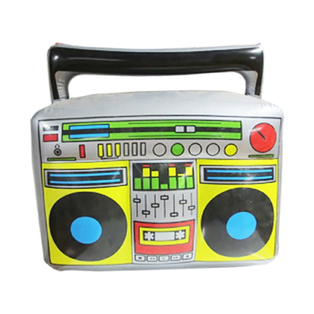 Bluethy PVC Inflatable Guitar Microphone Lute Musical Instrument Kids ...