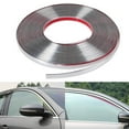 thumbnail image 1 of Bluethy Universal 6mm 15mm 18mm 22mm Car Chrome Styling Decoration Moulding Trim Strip, 1 of 10