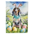 thumbnail image 1 of Bluetick Coonhound Easter Egg Hunt Garden Flag 11.25 in x 15.5 in, 1 of 5
