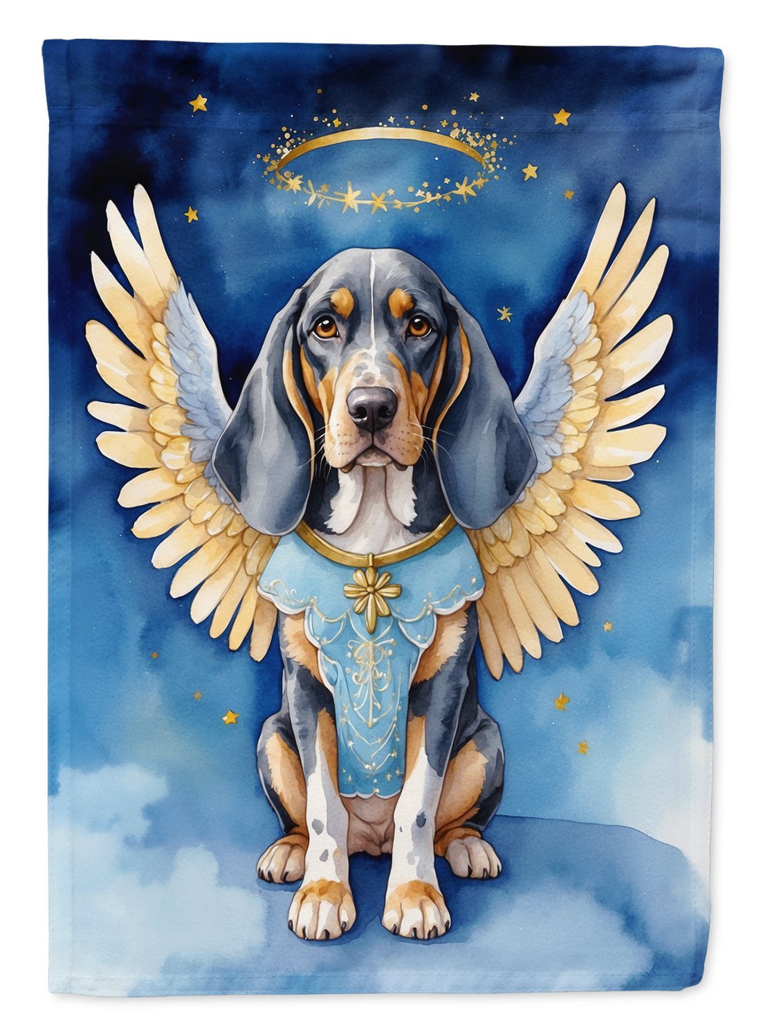 Bluetick Coonhound My Angel House Flag 28 in x 40 in