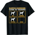 thumbnail image 1 of Bluetick Coonhound T-Shirt | Funny Guide To Training, 1 of 3