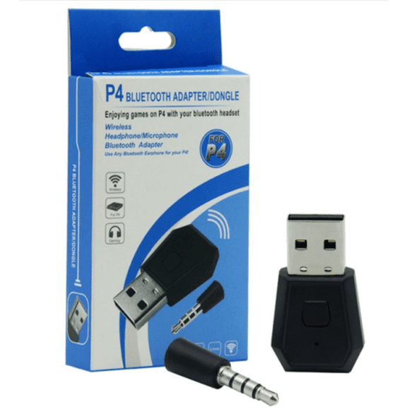 Bluetooth 4.0 Adapter for PS4/PS5 - Wireless Audio & Mic Support