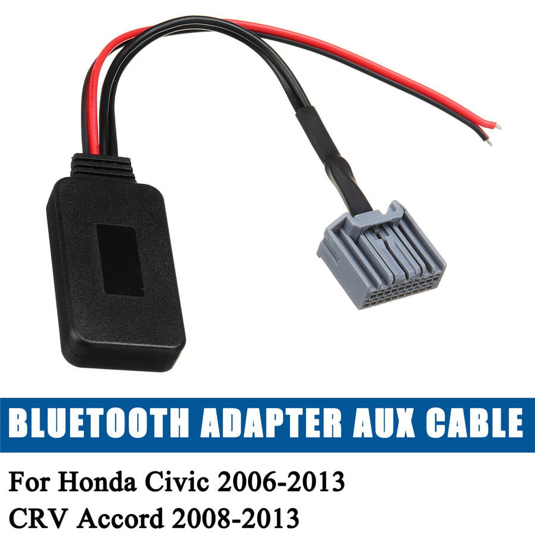 Cable auxiliar adaptador bluetooth para coche para Honda Civic 2006-2013  CRV Accord