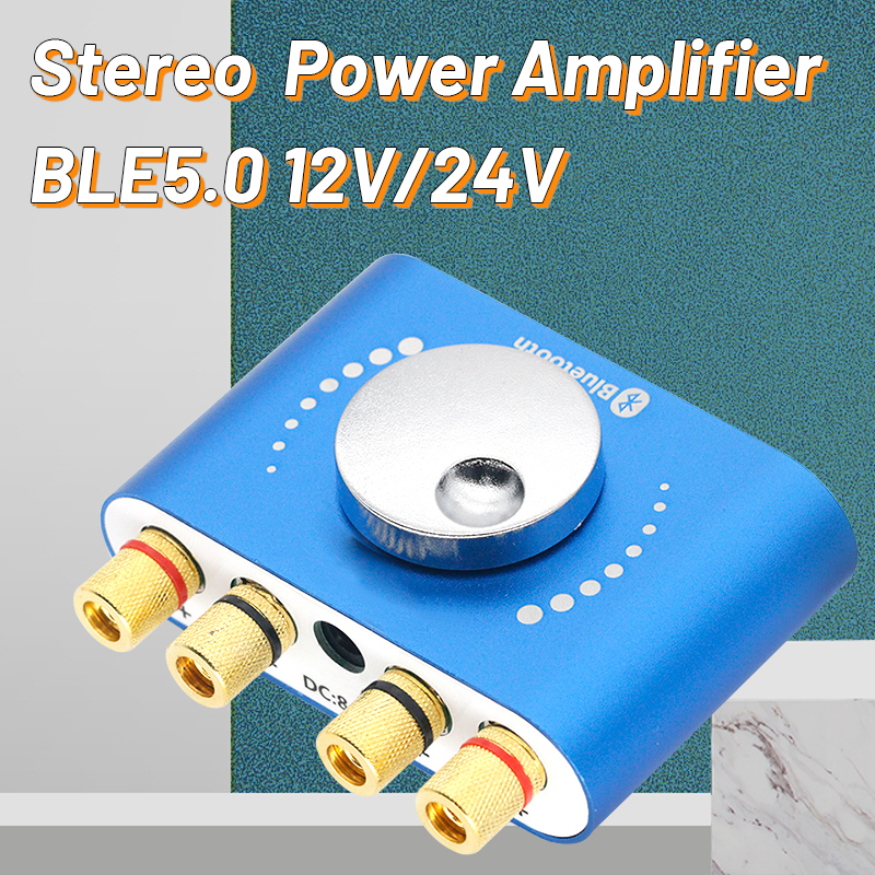 Bluetooth 5.0 10W/15W/20W Stereo Power Amplifier Board Mobile Control