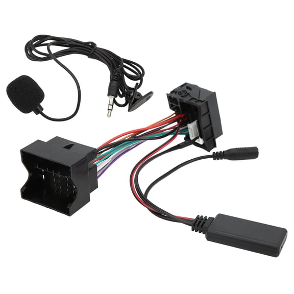 Bluetooth 5.0 AUX in Audio Adapter Cable Car Stereo Music Receiver Harness Compatible with RCD310 RCD510 RNS510 Radio Systems 13 inches / 33.02 cm Long