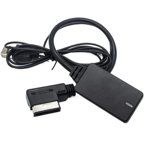 Bluetooth 5.0 Adapter Compatible with Audi A3 A4 A5 A6 A7 S3 S4 Q3 Q5 Q7 Volkswagen VW 2G 3G 3G+ AMI MMI Port Cable Music Play Connector Works with Apple iPhone iPod Android