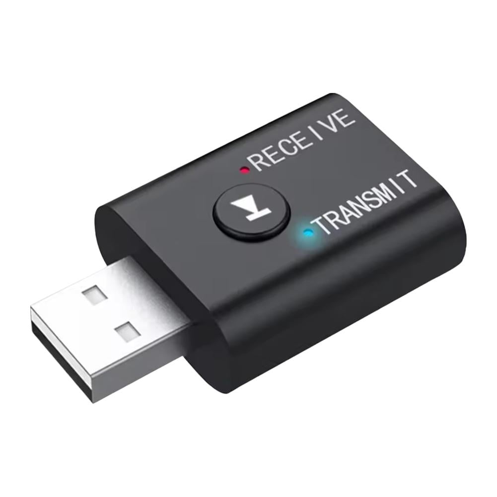 Bluetooth 5.0 Audio Transmitter Receiver 2 in 1 Wireless Music Adapter ...