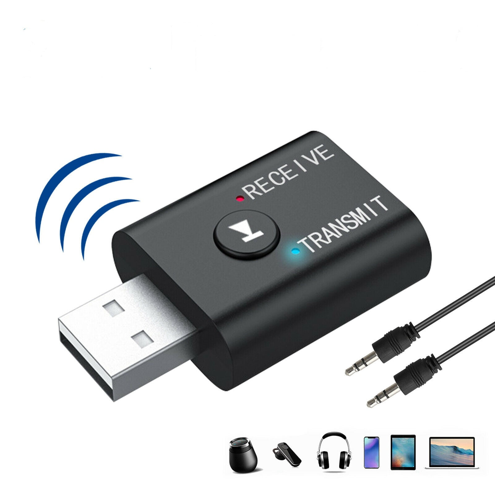 Bluetooth 5.0 Audio émetteur récepteur 4in1 Usb Bl – Grandado