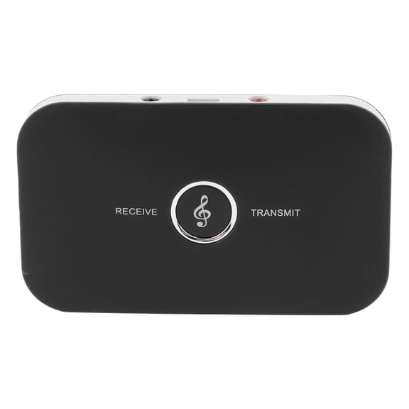 Bluetooth 5.0 Audio Transmitter Receiver Wireless Music Adapter with Built-in Battery for TV PC Home Stereo Speaker Systems