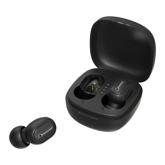 Bluetooth 5.0 Binaural Headset True Wireless and Stereo with Charging Compartment for Stable and Comfortable Use