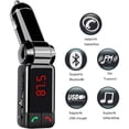 thumbnail image 1 of Bluetooth FM Transmitter for Car, Wireless Bluetooth 5.0 Car Adapter, MP3 Audio Player for Car with LCD Display, Support USB Flash Drive and Hands-Free Calling Suitable for Cars Trucks RVs ect, 1 of 6
