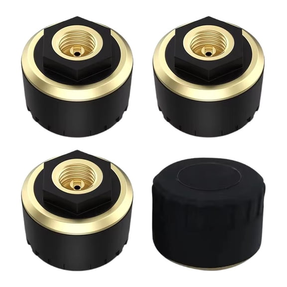 Bluetooth 5.0 Car Tire Pressure Monitoring System for Mobile App, IP67 Waterproof