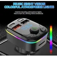 thumbnail image 1 of Bluetooth 5.0 Car Wireless Fm Transmitter Adapter Usb Pd Charger Aux Hands-Free, 1 of 5