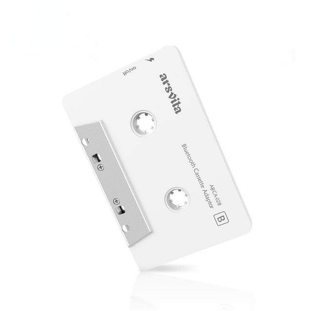 Bluetooth 5.0 Cassette Adapter for Car, Wireless Audio Bluetooth