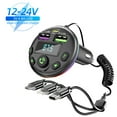Bluetooth 5.0 FM Transmitter Car Kit MP3 Modulator Player Handsfree