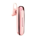 thumbnail image 1 of Bluetooth 5.0 Headset, Single Ear Wireless Earbuds,HD Call Intelligent Noise Reduction, 50Hours of Long Talk, Waterproof, Compatible with iOS & Android Cell Phones for Driving Business(Pink), 1 of 4