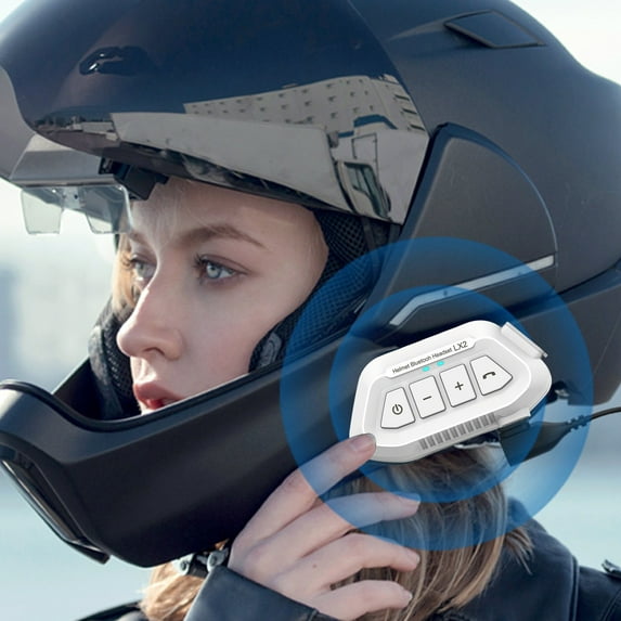 Bluetooth 5.0 Motorbike Helmet Bluetooth Headset Full Helmet Half Helmet Long Range Wireless Headset