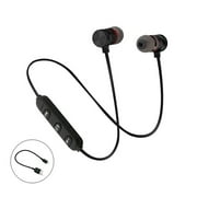Bluetooth 5.0 Neckband Earbuds Sport Magnetic Wireless Headphones Stereo Music Earphones with Mic