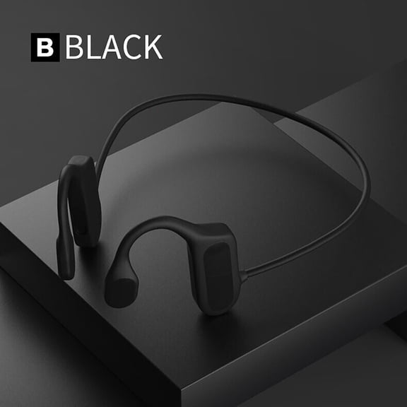 Bluetooth 5.0 Open Ear Bone Conduction Headphones Sweatproof Sport Headset For Running Driving Wear With Glasses