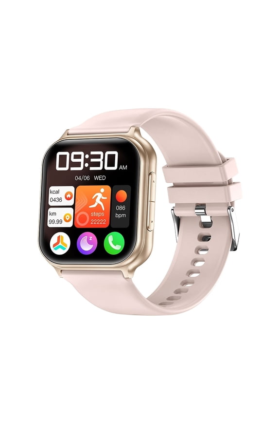 Bluetooth 5.0 Smart Watch, Wireless Calling, TFT Display, Call & SMS Notification, Fitness Tracker, Multilingual Alerts, Compatible with iPhone & Android, Unisex