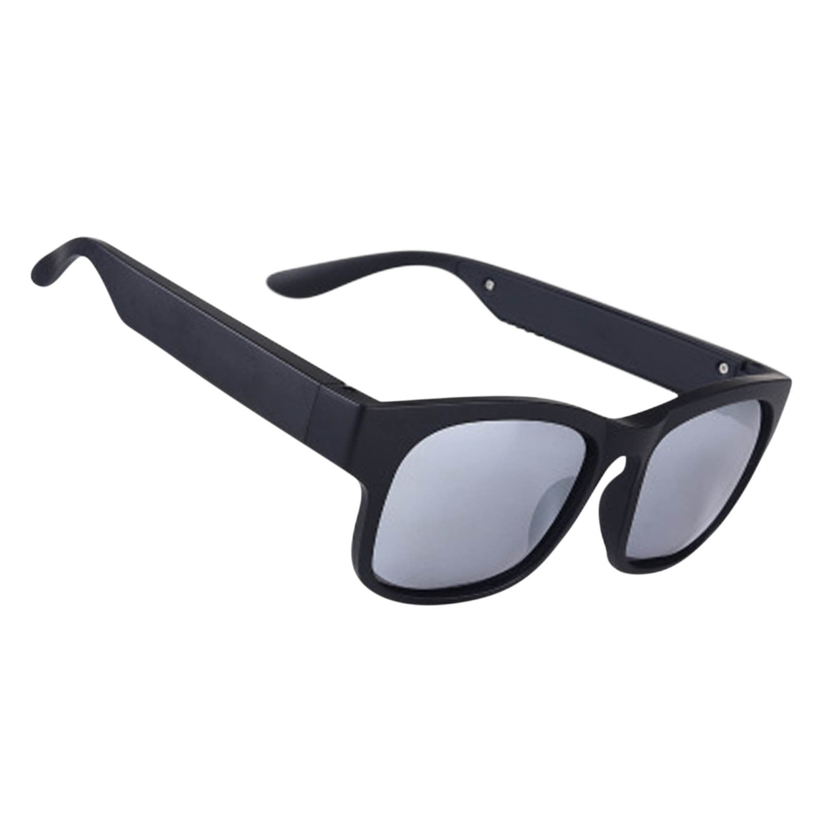 Bluetooth 5.0 Sunglasses for Men & Women, 5H Playtime,Noise Canceling, IP7 Waterproof,HD Calls,Stereo Sound Quality, Used for Running, Driving, Cycling, Hiking, Hunting(Silver)