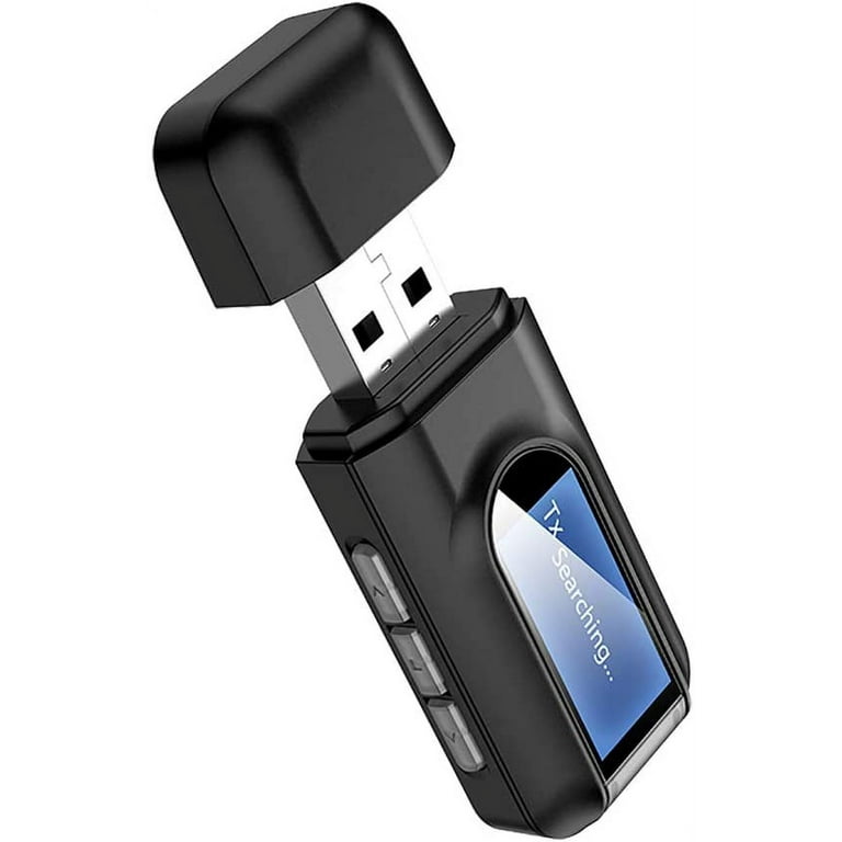 Bluetooth 5.0 Transmitter and Receiver with LCD Display GaoMee 3