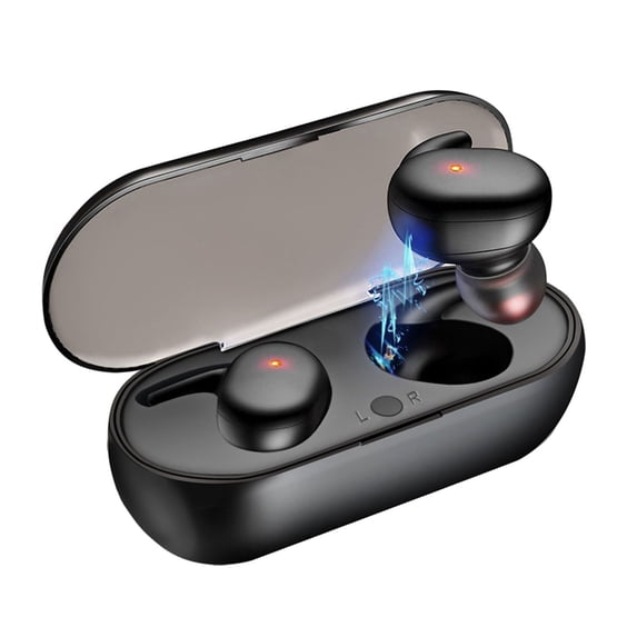 Bluetooth 5.0 True Wireless Earbuds - Deep Bass, IPX6 Waterproof, Ergonomic Design, Noise Reduction Microphone, for and More