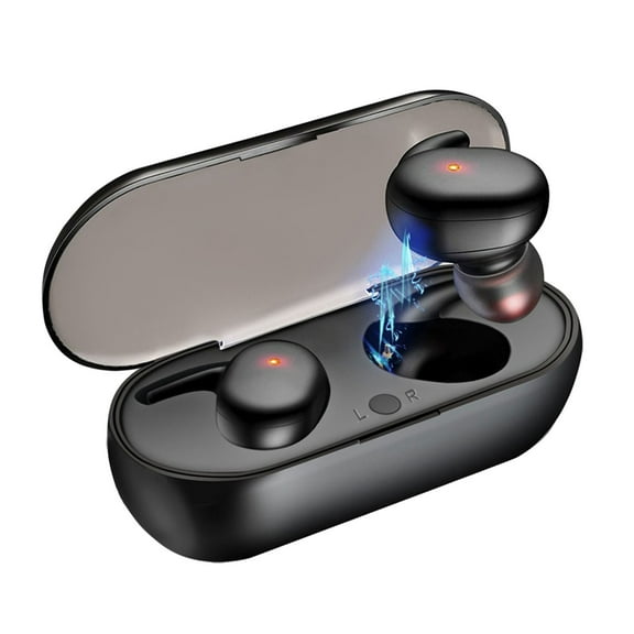 Bluetooth 5.0 True Wireless Earbuds - Deep Bass, IPX6 Waterproof, Ergonomic Design, Noise Reduction Microphone, for and More